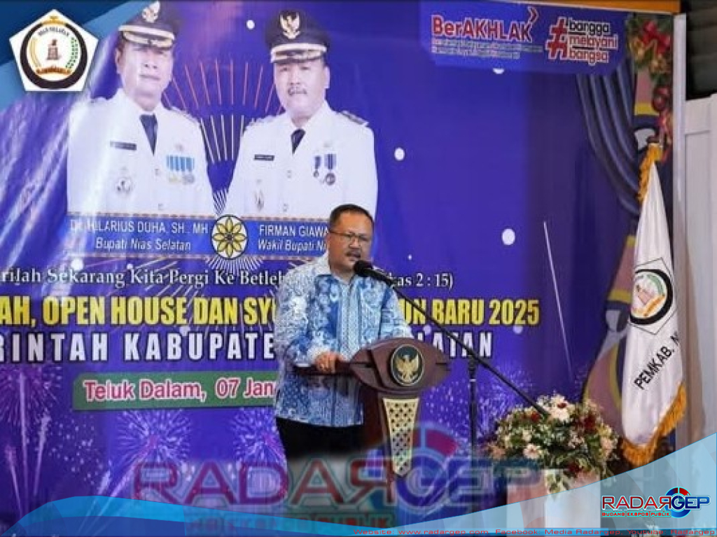 Pemerintah Kabupaten Nias Selatan Selenggarakan Open House 2025